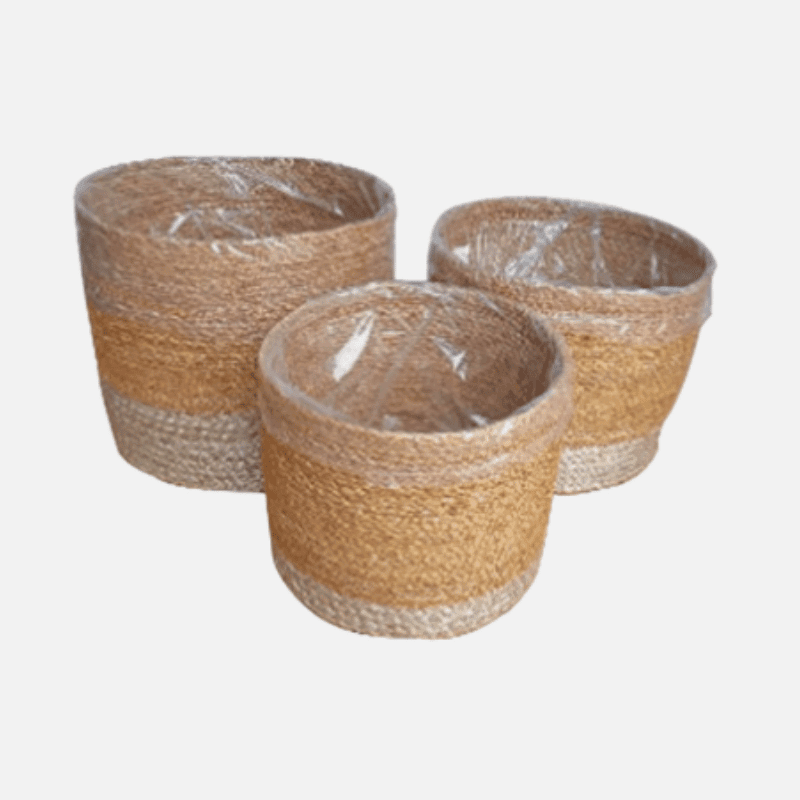 Handcrafted Plant Pot Basket