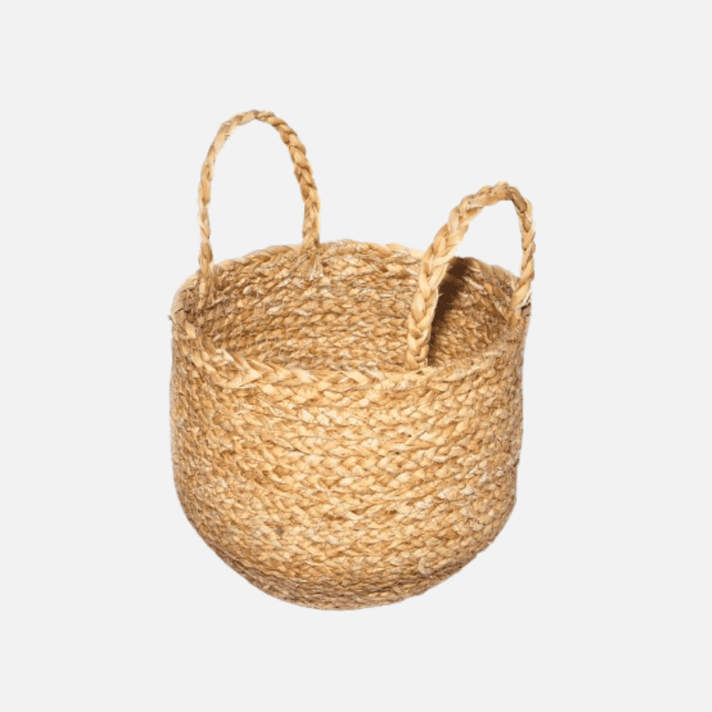 Handcrafted Seagrass Braided Basket