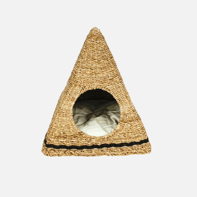 Trisquare Cat House with soft cushion