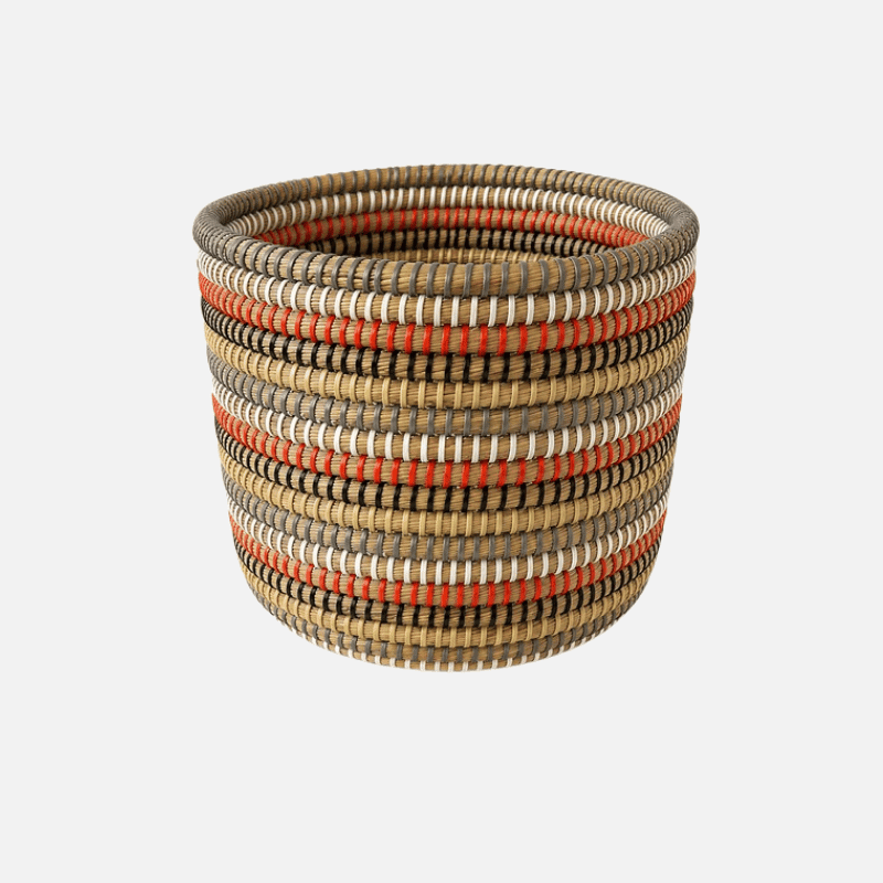 Handcrafted Open Storage Basket